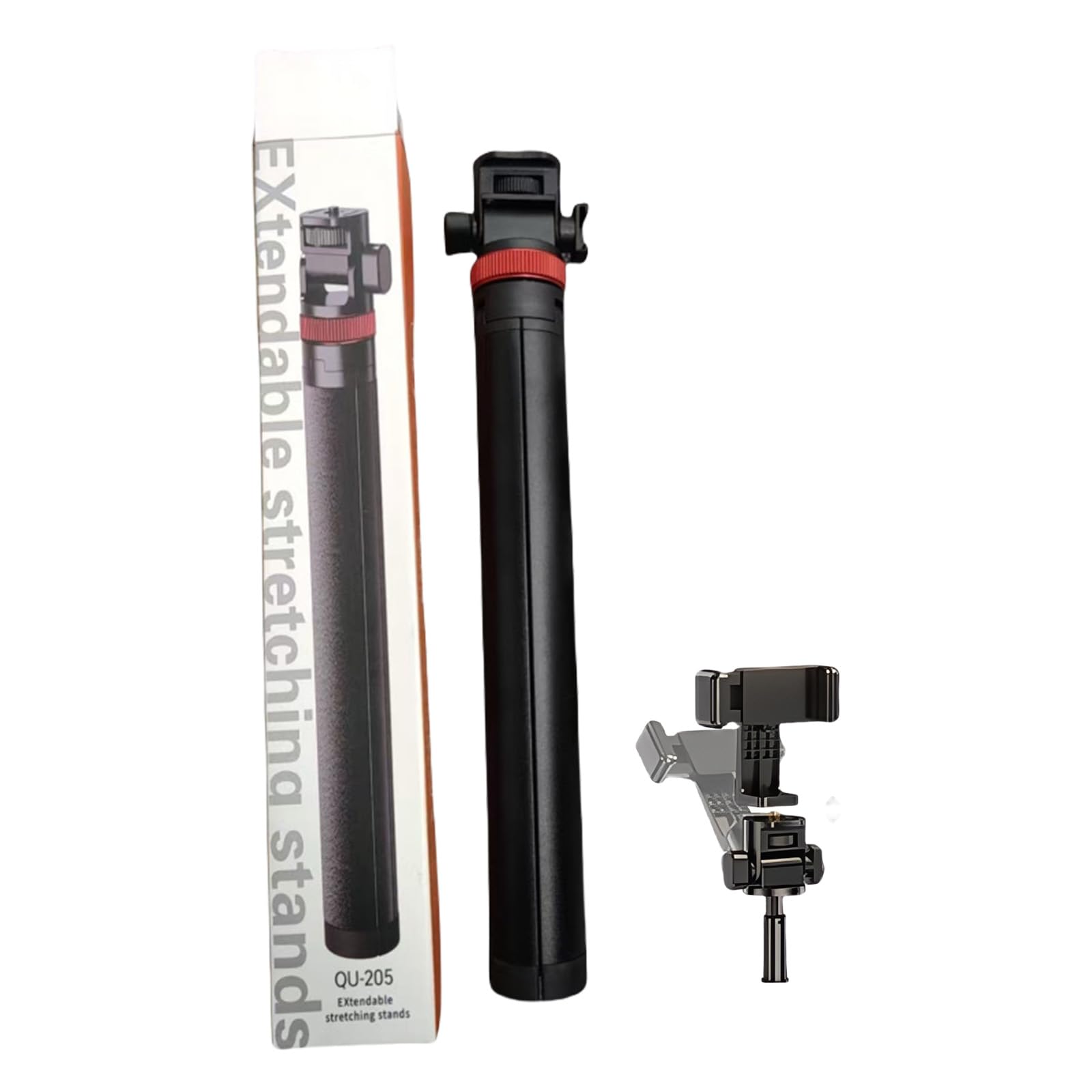 Soporte de aluminio profesional para smartphone, DSLR, altura extrema, 2 m, montaje rápido, herramienta de fotografía, soporte para cámara