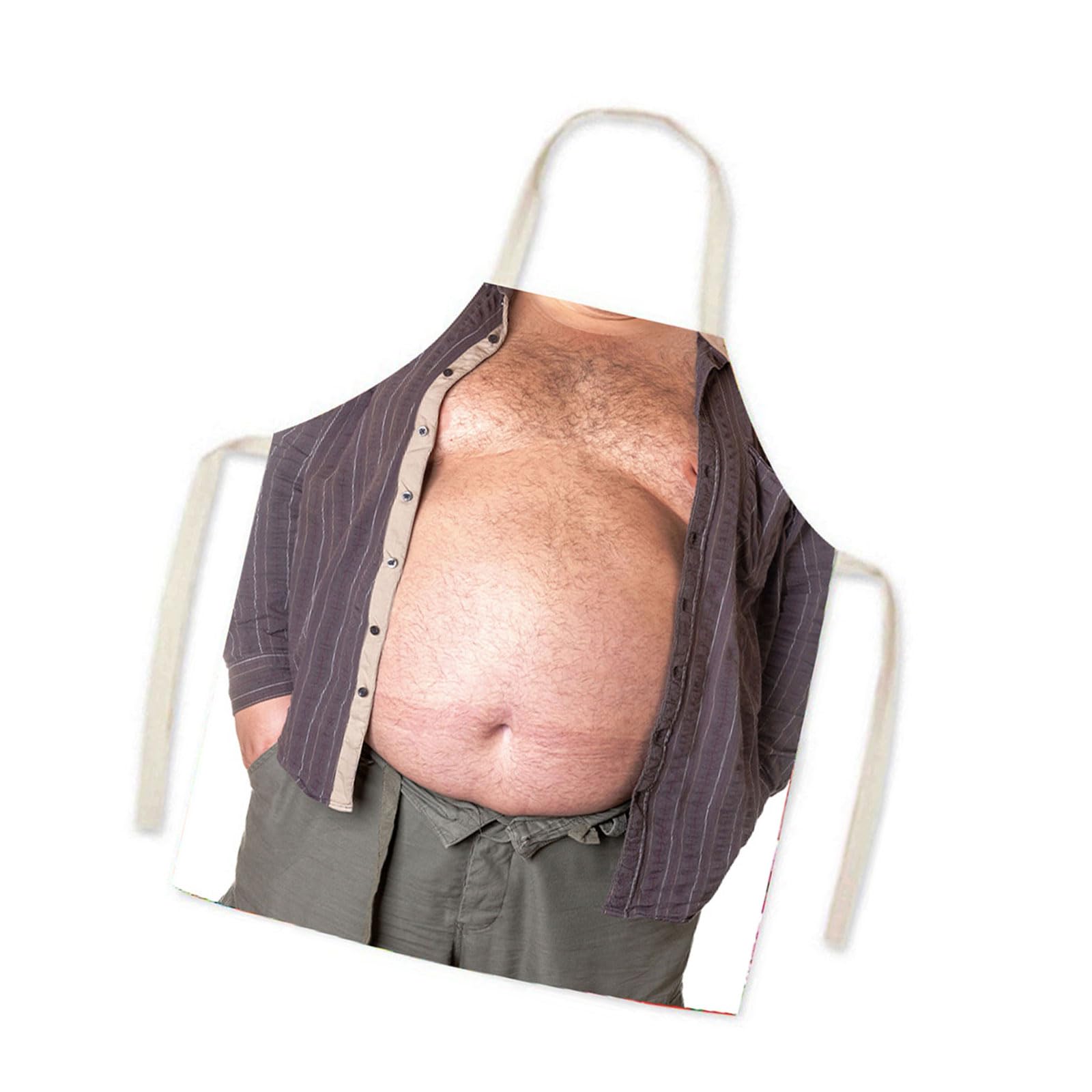 Buxuaaaa Unique 3D Digital Print Apron Funny Cooking Apron for Adults Great for Adding Fun to Kitchens and Social Event Unique Gift