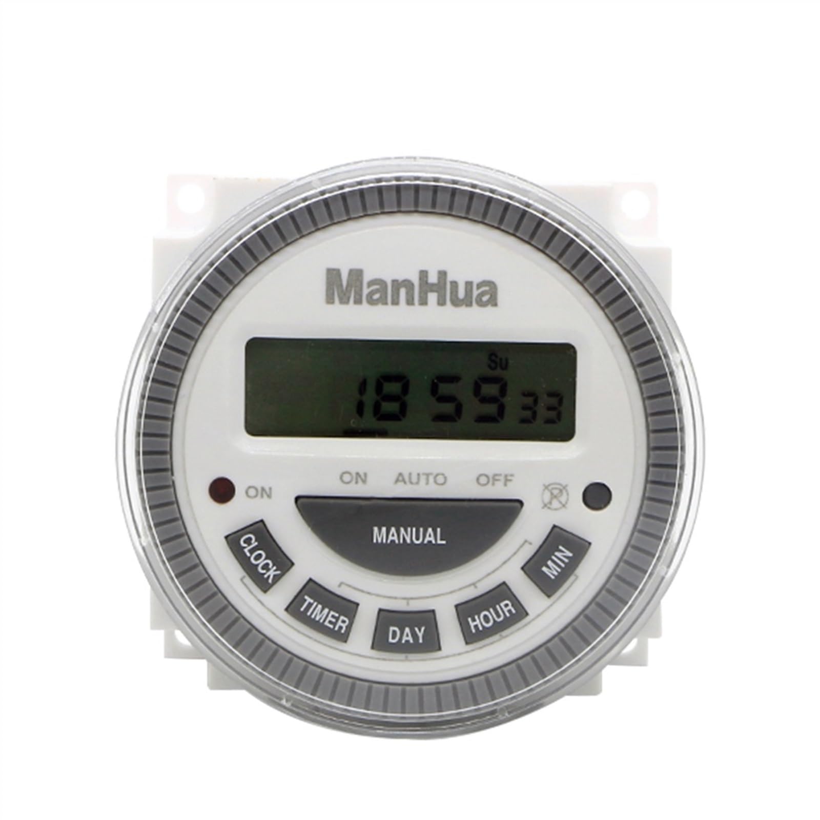 Interruptor temporizador Digital multiusos MT619 16A 30A con cubierta impermeable cableado fácil interruptor de tiempo programable de 7 días(16A 12VDC)