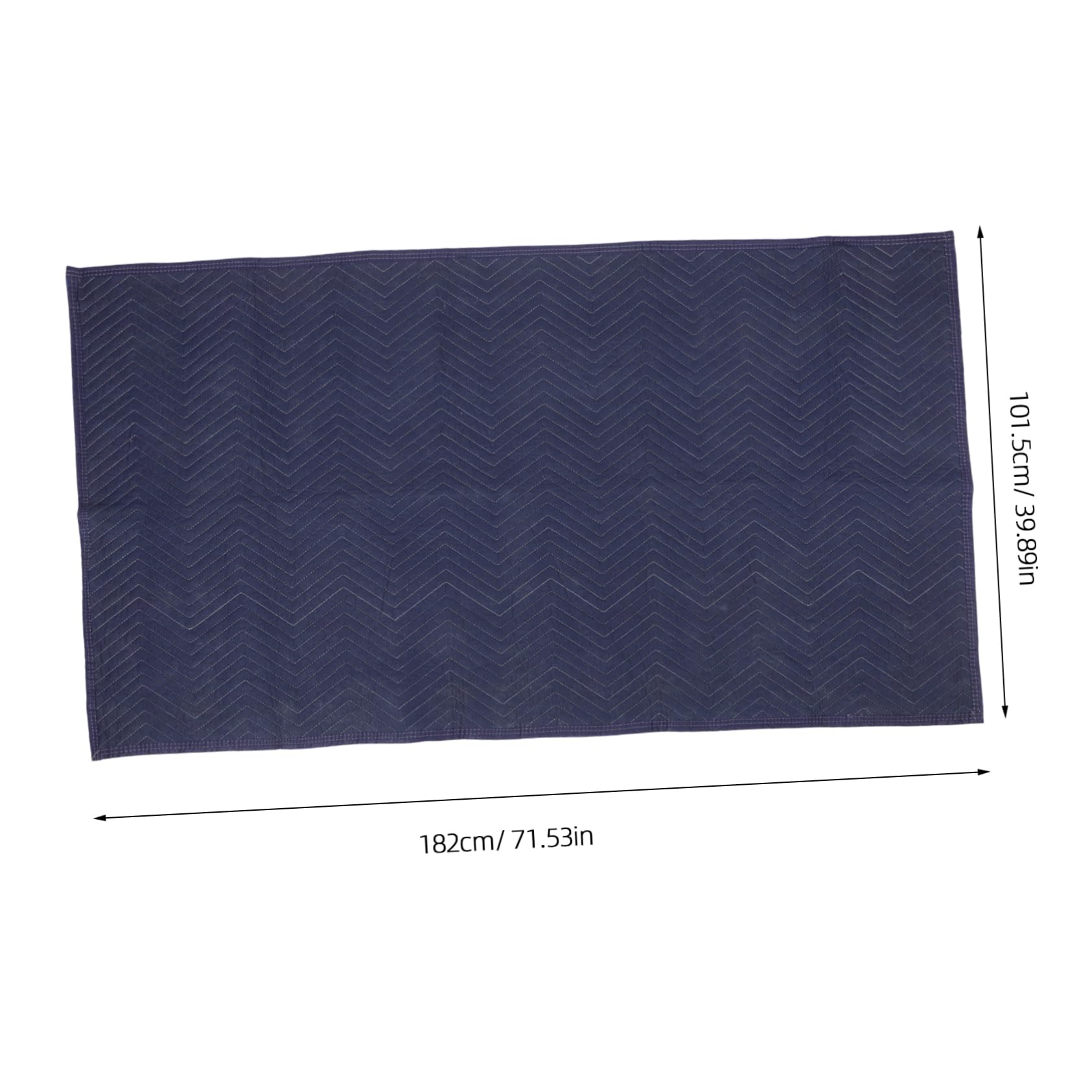 Blaue Umzugsdecke, Packdecke aus Vlies für Möbeltransport