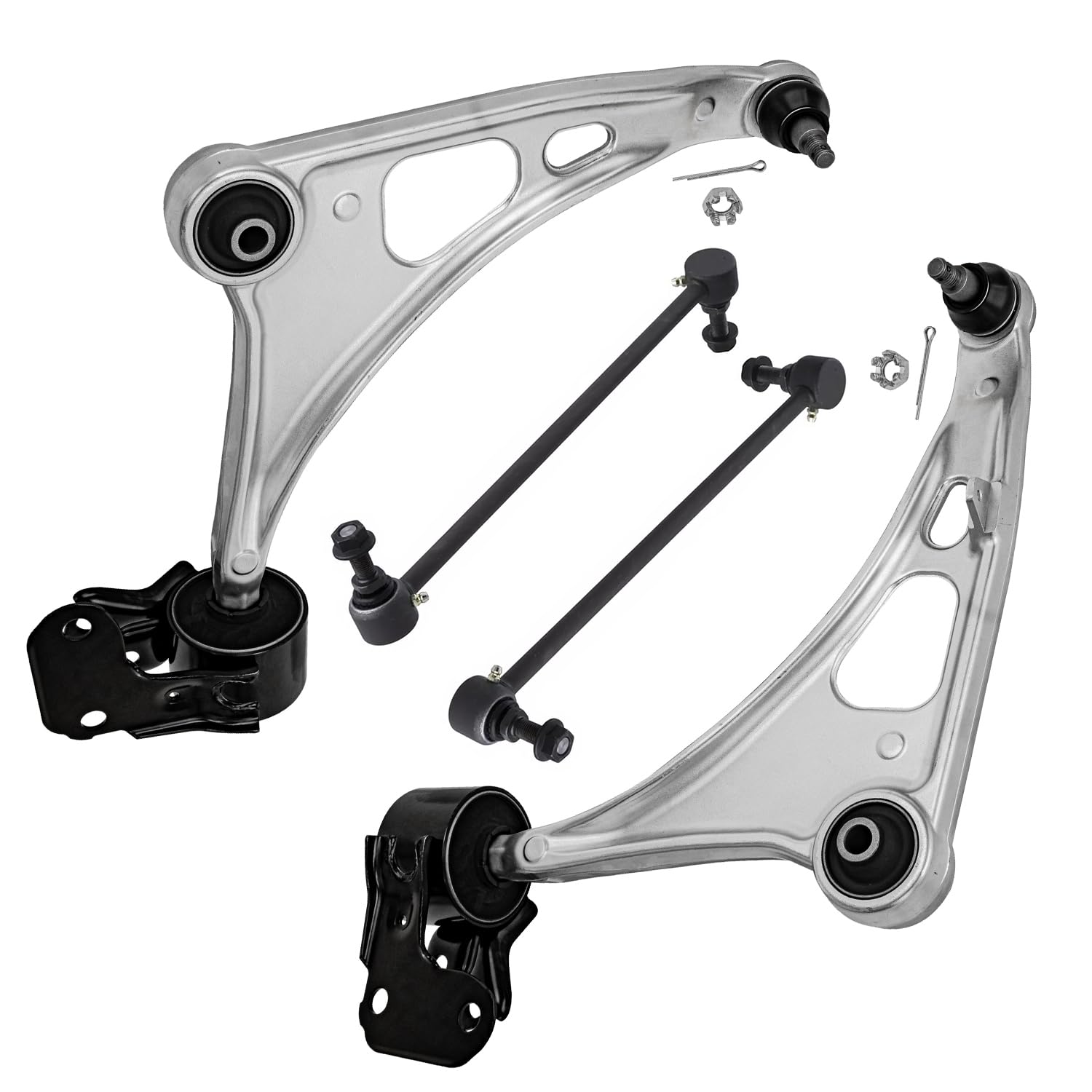 Detroit Axle - Front Control Arms Sway Bars for Honda Passport Pilot