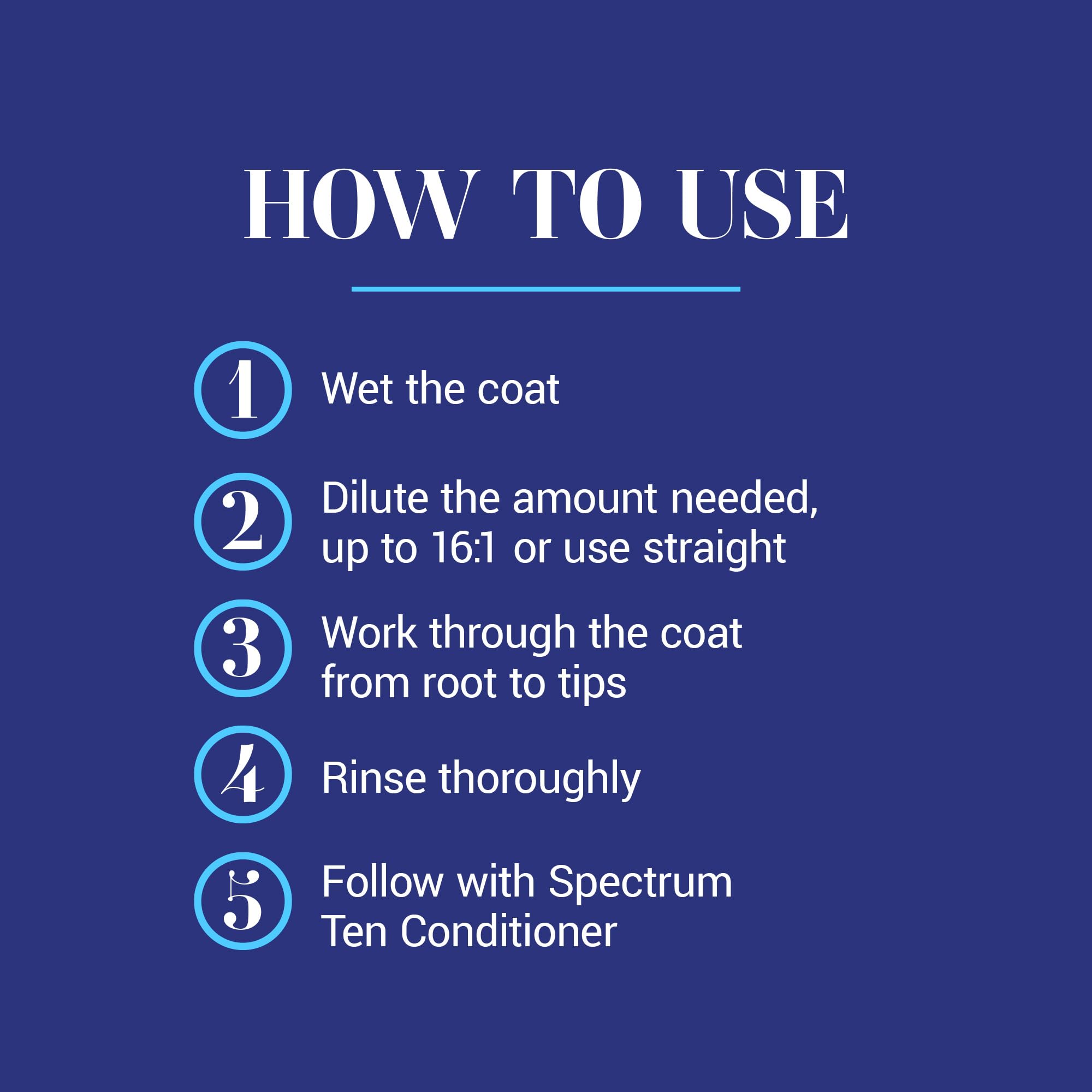 Chris Christensen Spectrum Ten Shampoo-16 ounce by Chris Christensen