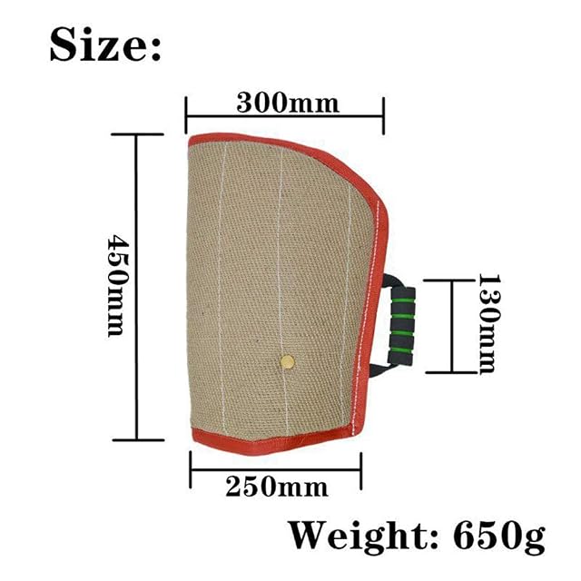 Foto 2 de 7 de Hjinyu Manga de Brazo de Mordedura de 45 cm, para Entrenamiento de Seguridad de Protección para Masticar