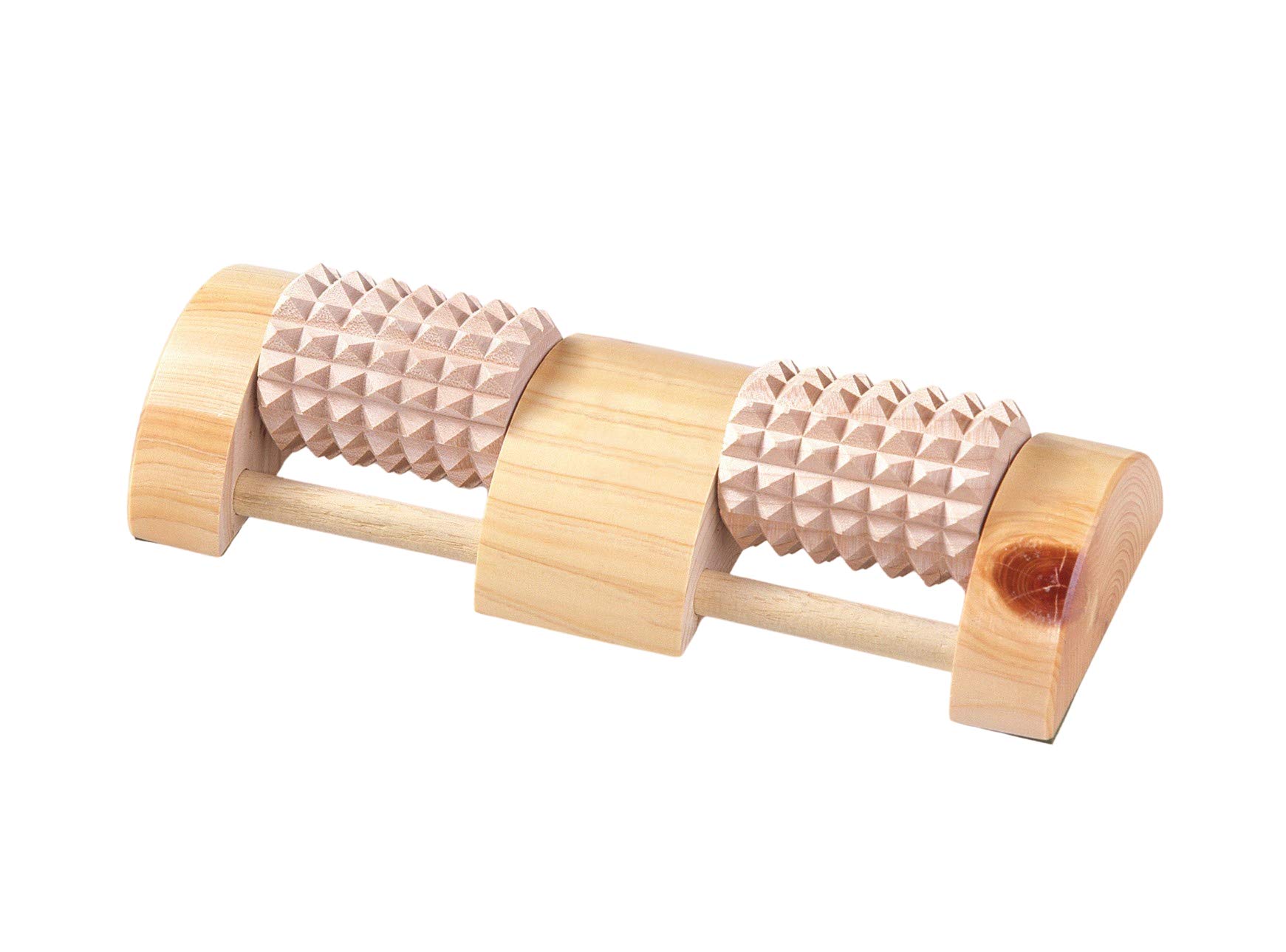 Amazon | 酒井産業 木製足うらマッサージローラー マッサージ