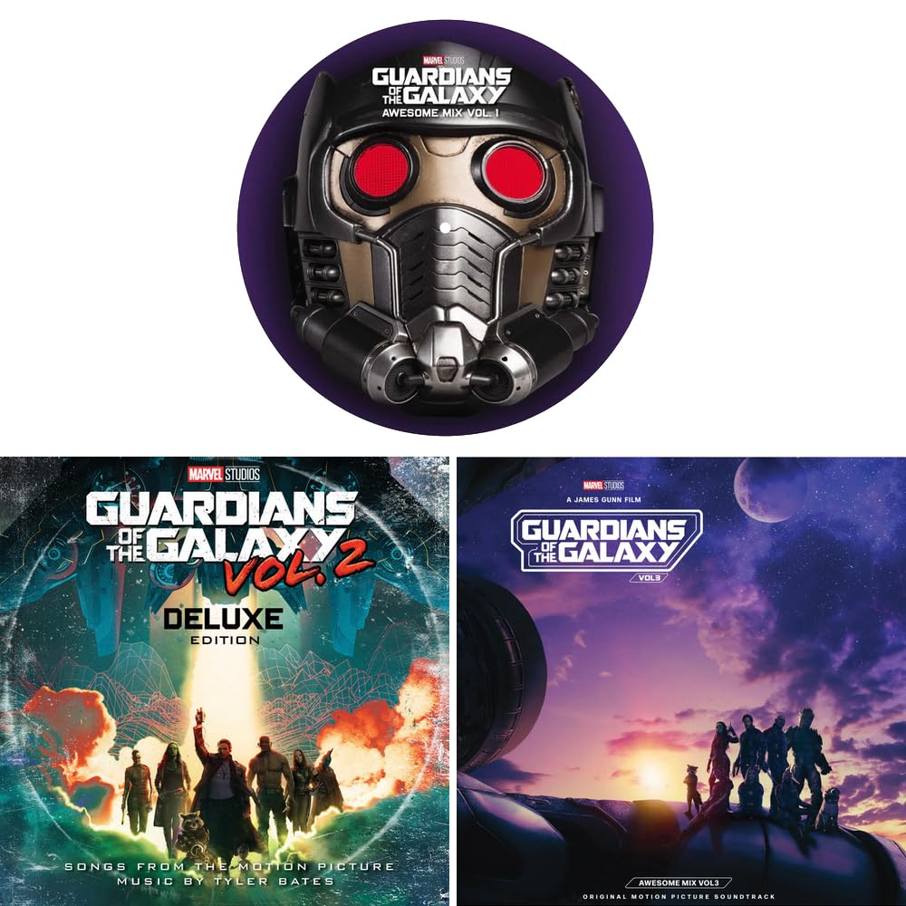Guardians of the Galaxy: Awesome Mix Vol. 1-3 Bundle