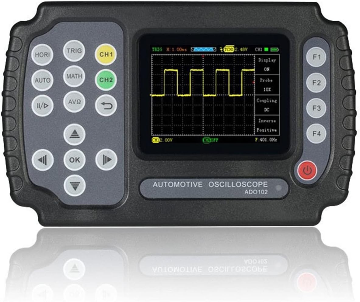 Xiaozhoukeji Oscilloscope Car Diagnostic ADO102 Two-channel Multi-function Auto Repair Oscilloscope Pocket Oscilloscope