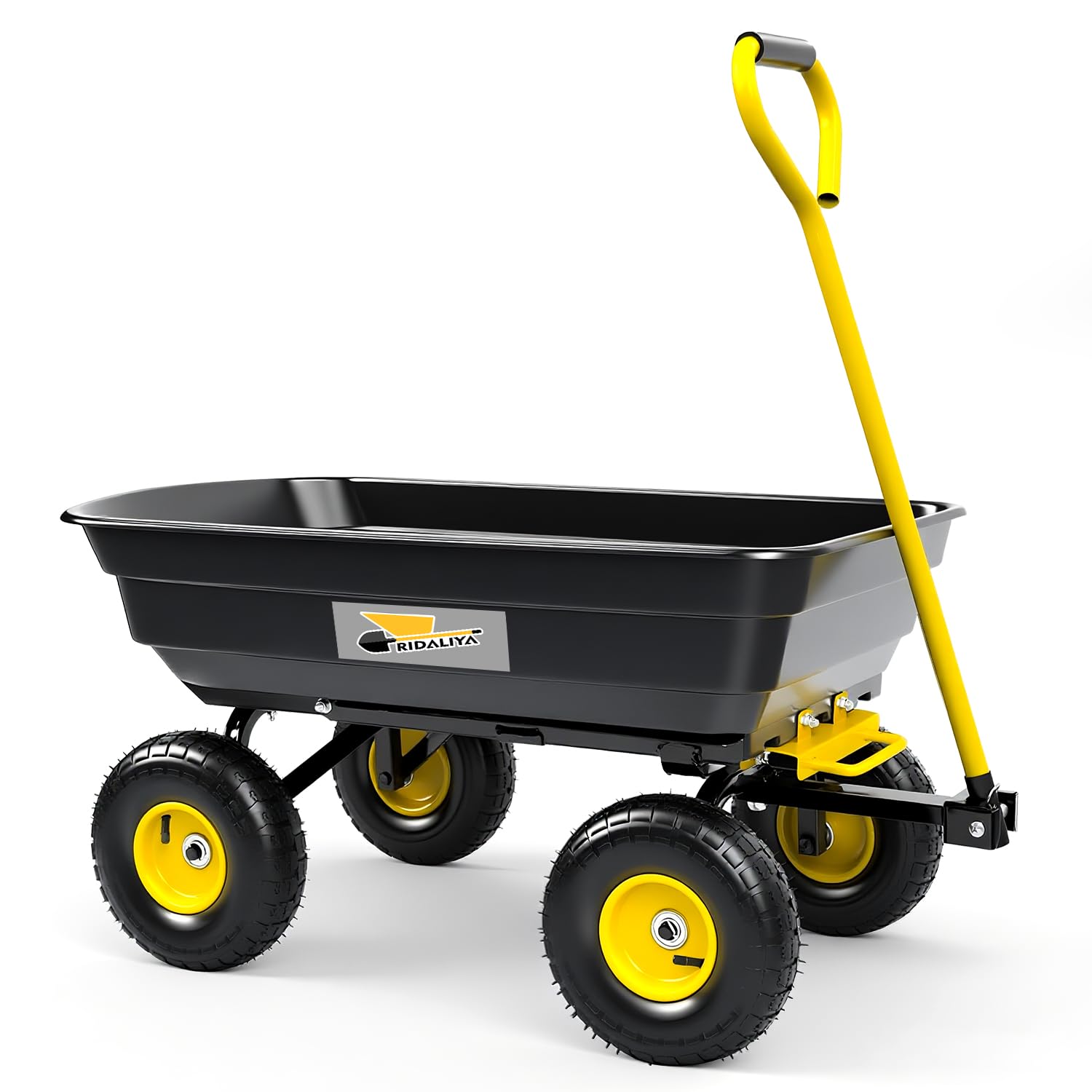 RIDALIYA Garden Dump Cart