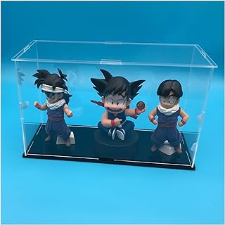 Li-TianFeng Clear Acrylic Display Case-Assemble Countertop Box for Display-Clear Display (10x4x6in 25x10x15cm)