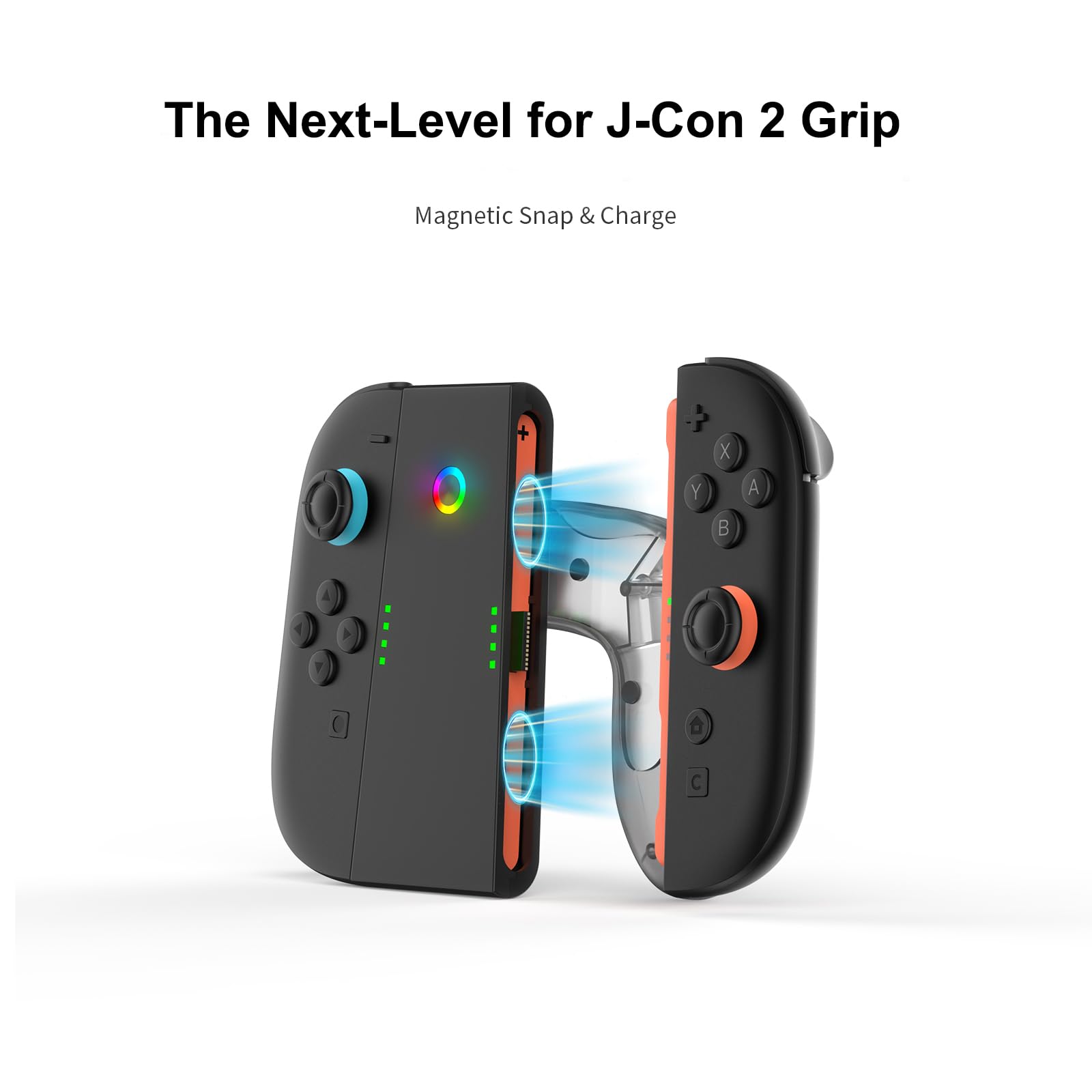 Nintendo Switch Joy-Con・充電グリップ・充電スタンド付 Amazon.co.jp: for Switch2 Joy-Con 充電グリップ 2-in-1 充電しながら