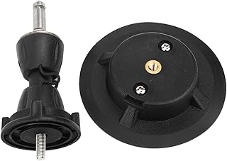 Syrisora 1 Set of Plastic Black Adjustable Sail Universal Base Surfboard Sailing Sailboard Parts Paddle Board Accessory