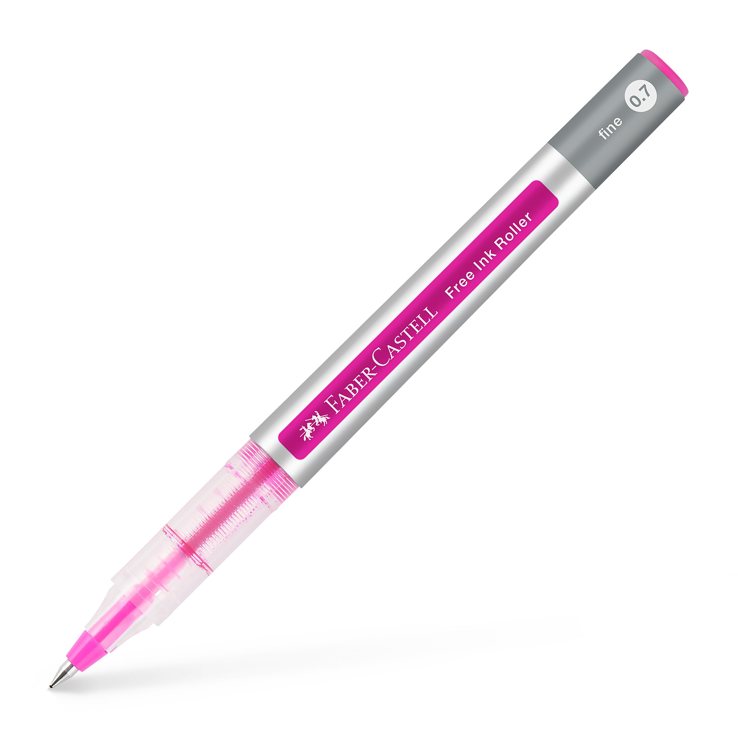 Faber-Castell Free Ink Roller Pen 0.7mm - Pink