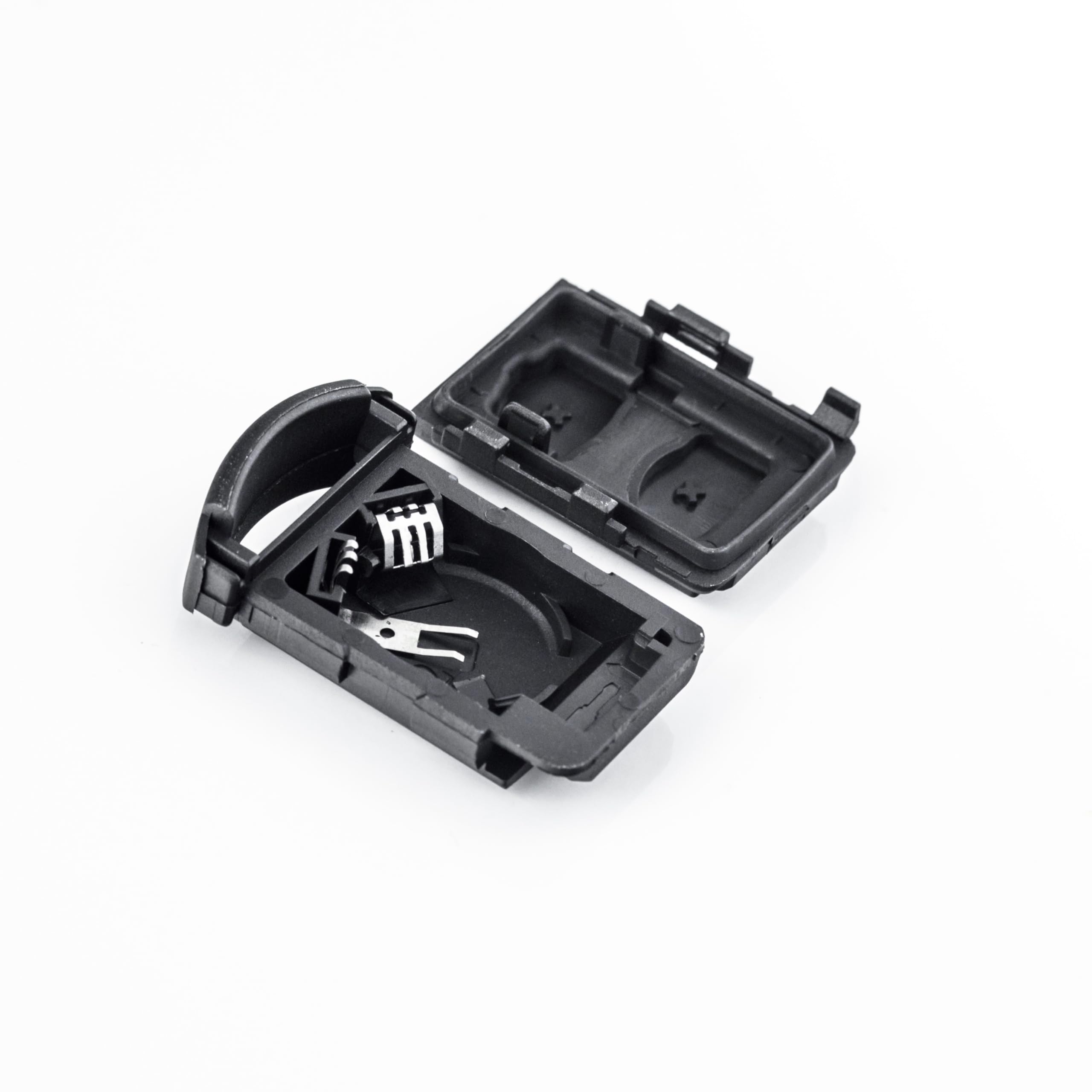 Guscio Chiave Per Toyota Rav4, Yaris, Corolla - Custodia Telecomando 2 Pulsanti, Nero, Senza Elettronica