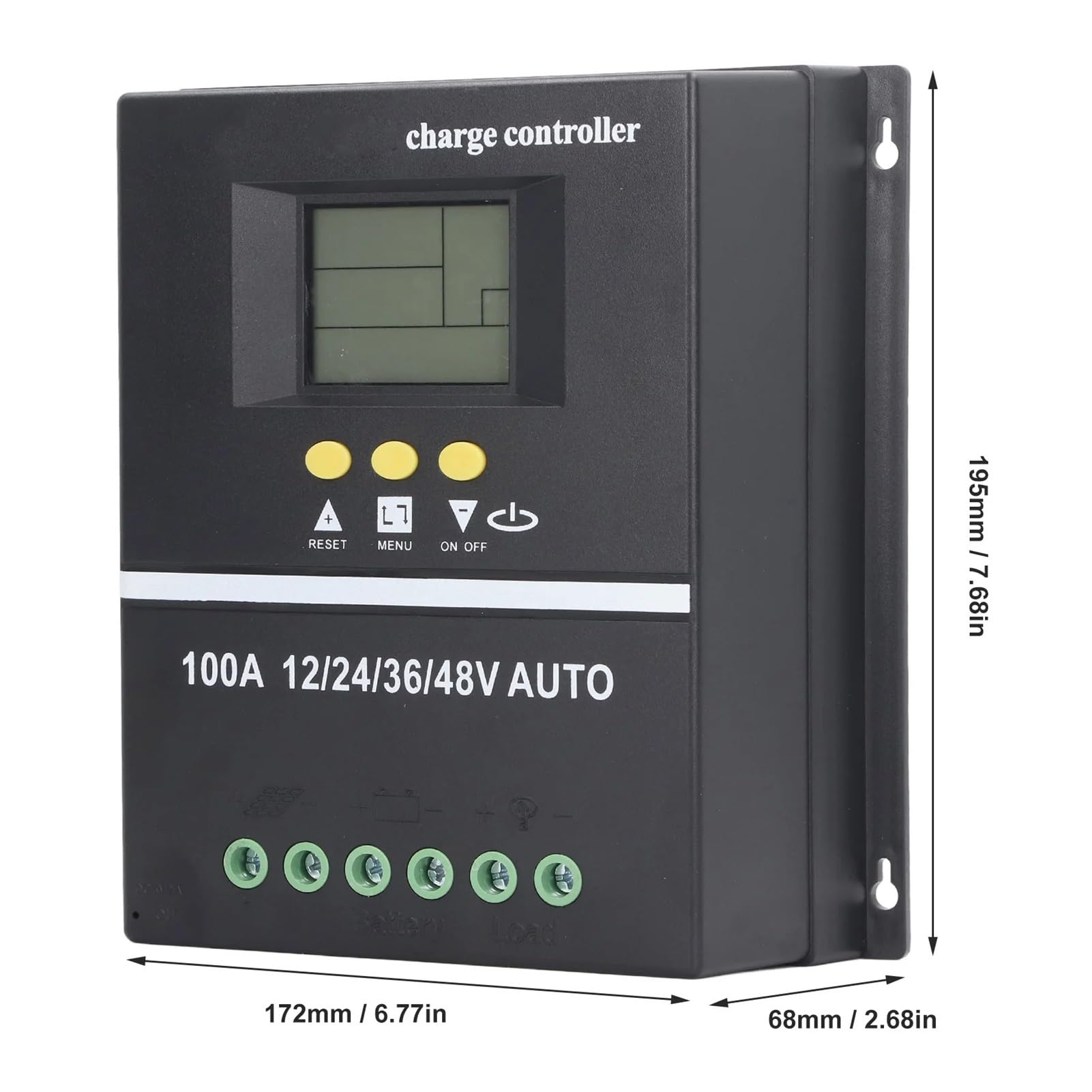 Regolatore Pannello Solare Regolatore Solare Sovracorrente MPPT 12V 24V 36V 48V Adattivo for di Illuminazione