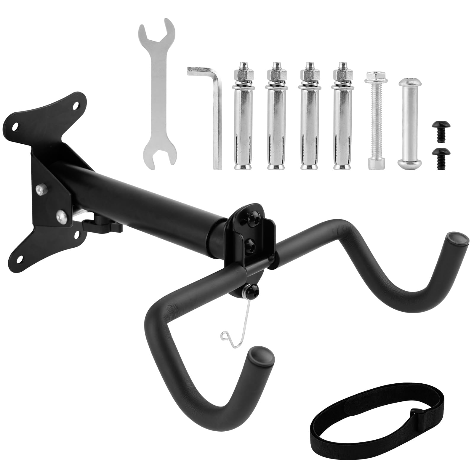 DARENYI Bike Wall Mount Adjustable Bicycle Holder Wall Mounted Bike Rack
