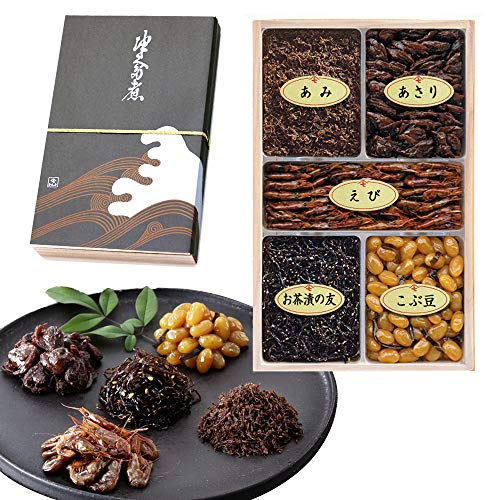 新橋玉木屋 江戸前佃煮詰合せ S-15 佃煮5種入り 詰め合わせ 老舗 東京 ご飯のお供 おかず ご贈答用 ギフト お歳暮