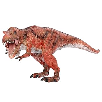 ティラノサウルス模型 全長1,020ミリ茶色 Amazon.co.jp: 恐竜フィギュア | ブラウンのリアルな恐竜モデル