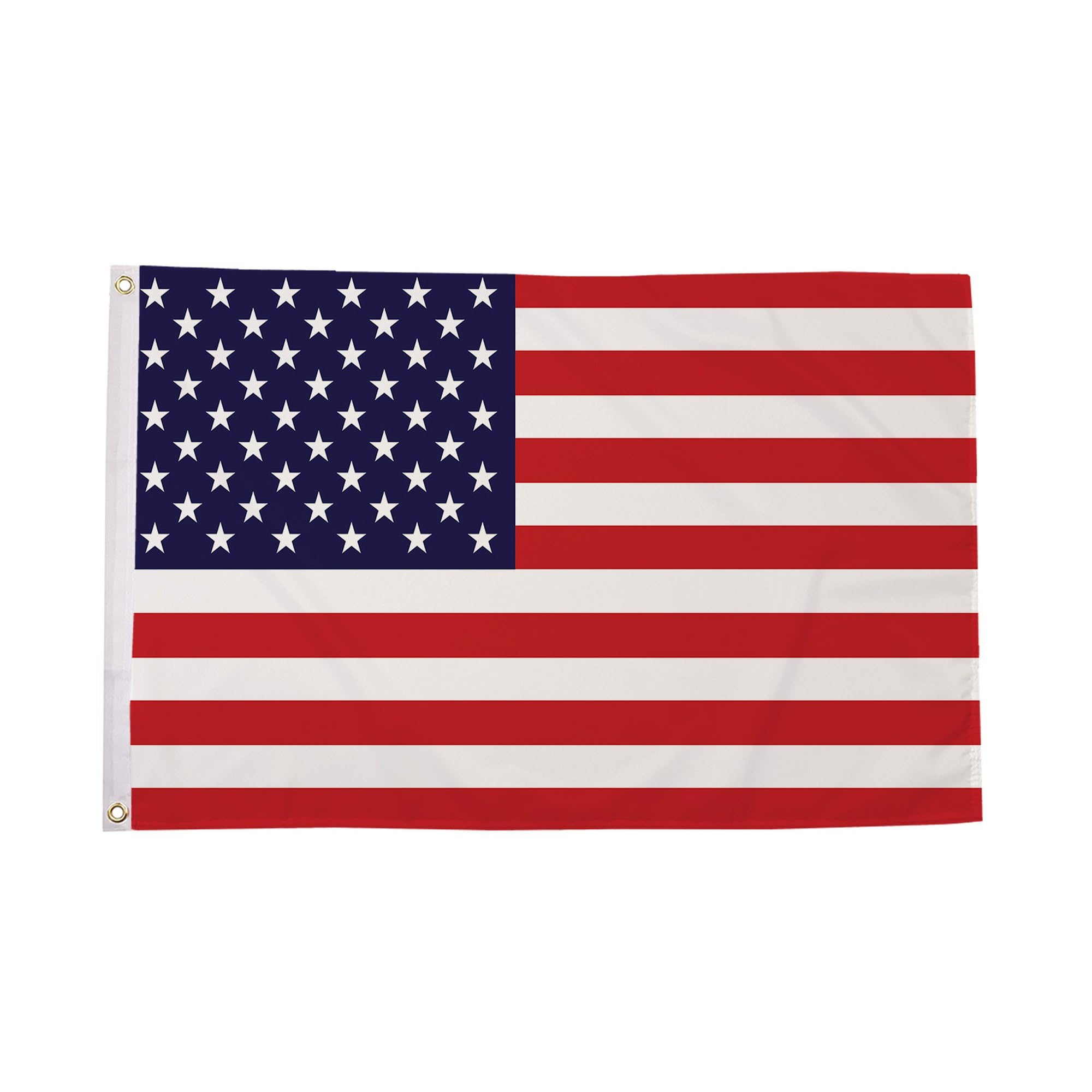 Flagmax American Flag 3ft x 2ft (90cm x 60cm) USA Stars and Stripes Flag with Eyelets Durable Polyester Banner for Indoor and Outdoor Display Events Celebrations and Home Use — image 1