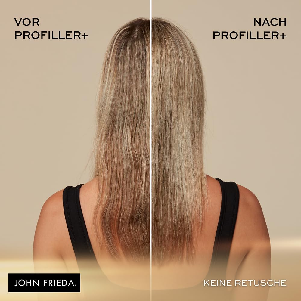 John Frieda PROfiller+ serum – porost włosów w przypadku dziedzicznego wypadania włosów – zawartość: 50 ml – do włosów cienkich – bez alkoholu – bezpieczne dla koloru – nienatłuszczające