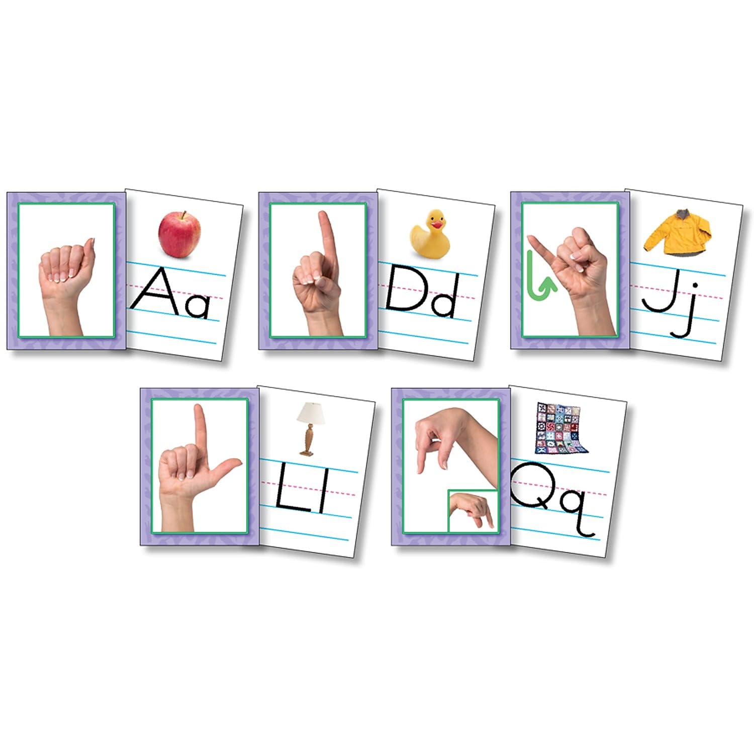 North Star Teacher Resources American Sign Language Alphabet Cards (NST9082)