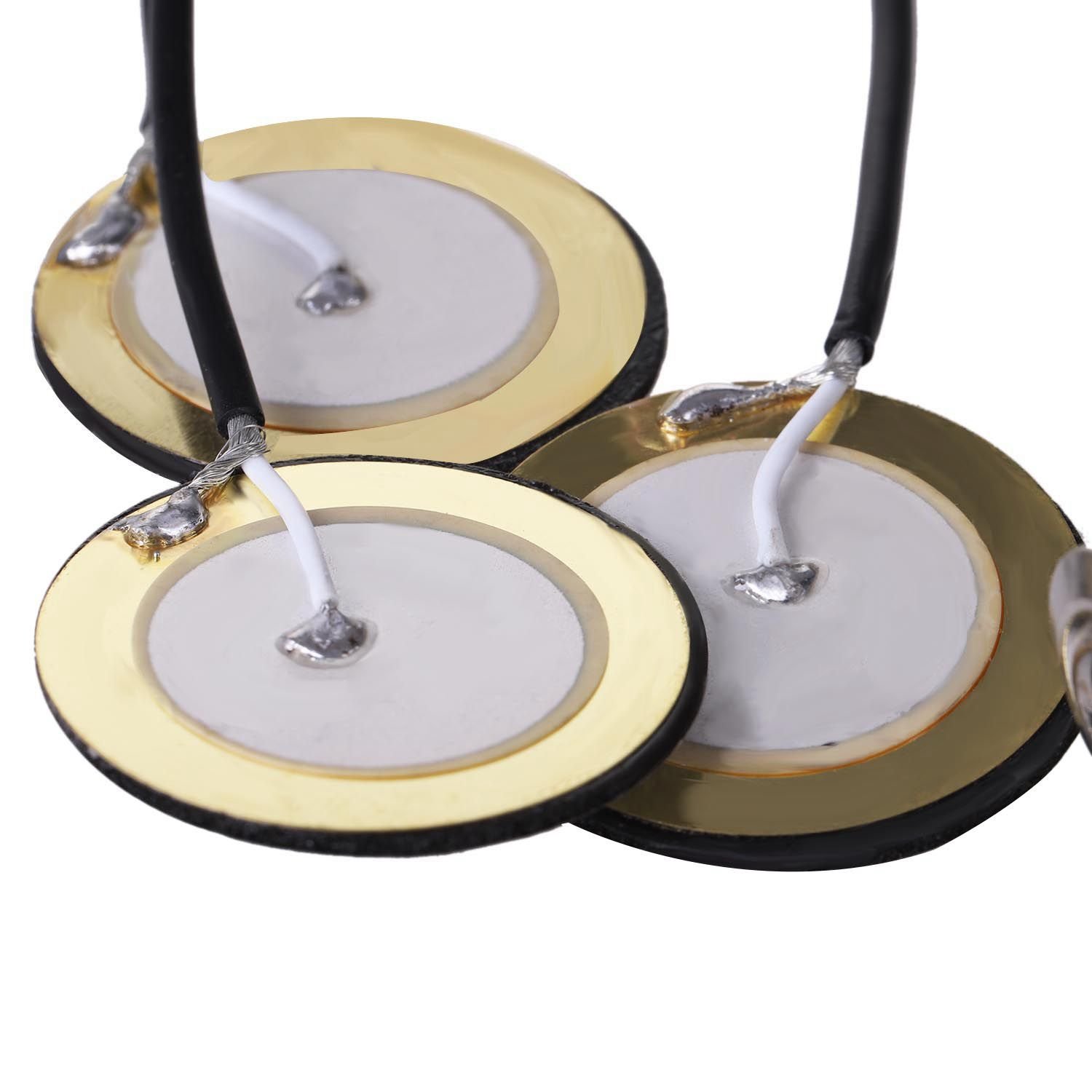 Piezo Contact Microphone 3 Transducer Pickups with end pin jack for Kalimba