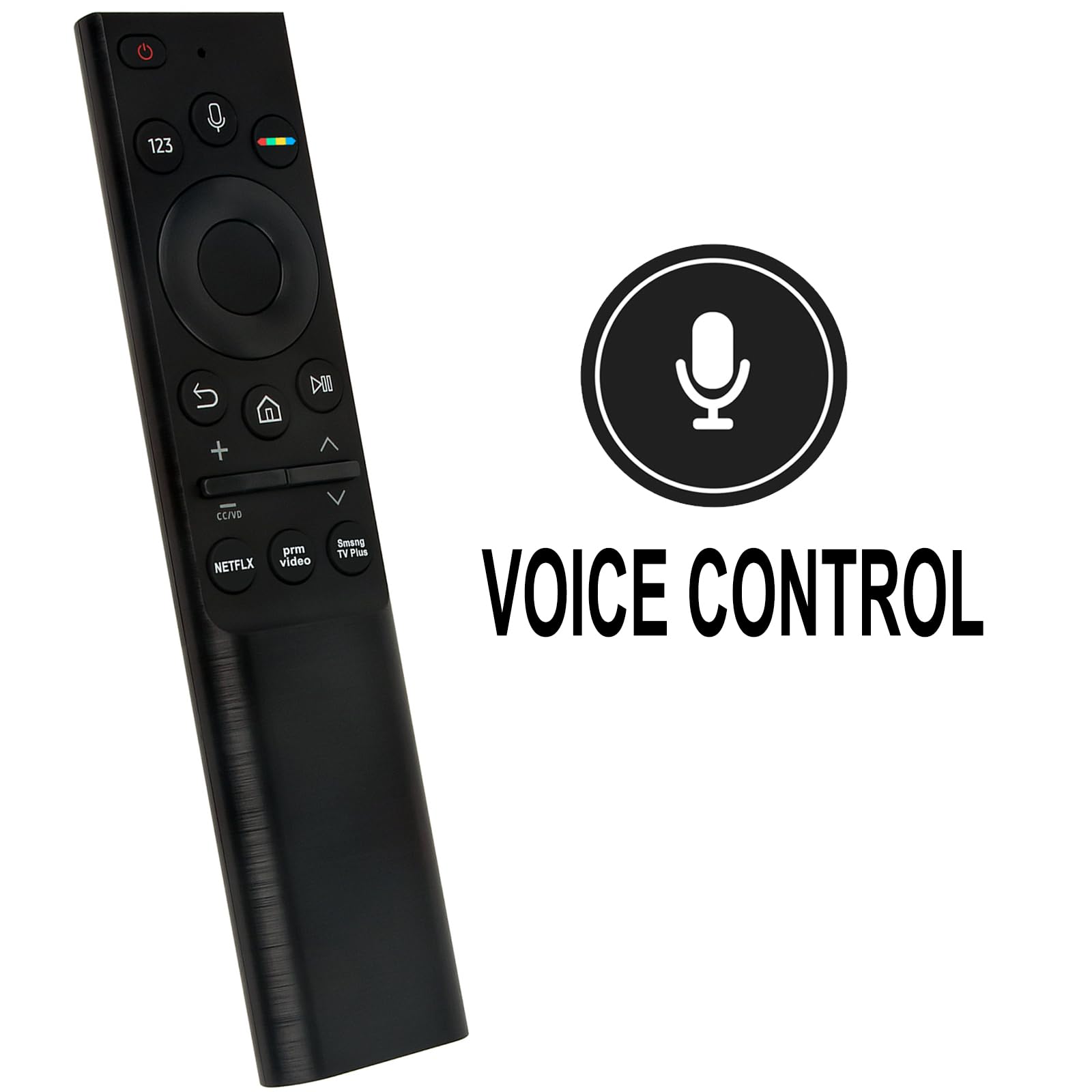 Controle Remoto De Voz BN59-01266A Substituto Compatível Com TV Samsung Smart 4K RMCSPM1AP1 Qn65q7fd Un75mu630d I.230709939