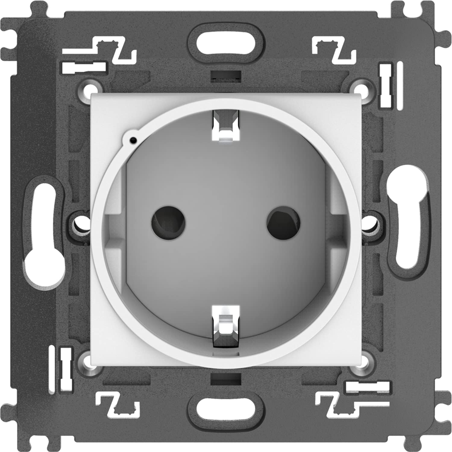 Legrand N4141AC Placca copripresa e copri interruttori Bianco