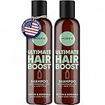 Moerie Ultimate Hair Growth Shampoo - For Longer, Thicker, Fuller Hair - Vegan Friendly Volumizing Hair Products - Paraben & Silicone Free - All Hair Types - Reverse Hair Loss - 8.45 fl oz, Double Set