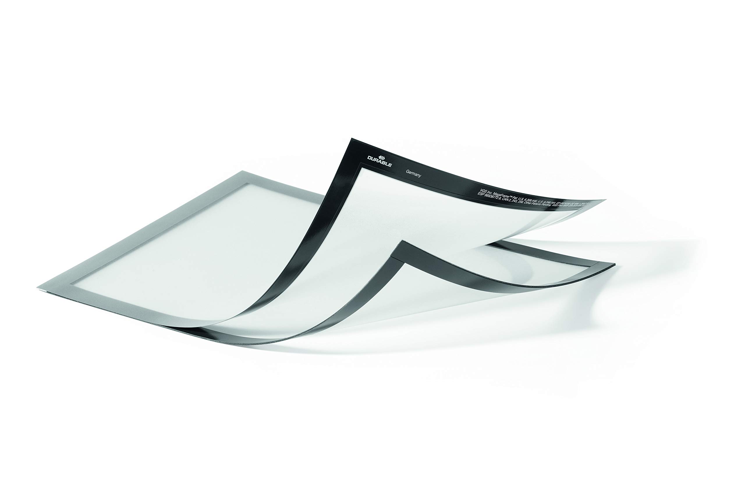 Cadre d'affichage magnétique DURABLE DURAFRAME Lettre argent - 8
