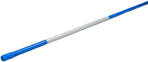 Miniatura 5 de Estacas de nieve profesionales de 4 pies  Marcadores de entrada de 48 x 516 pulgadas, punta puntiaguda, cinta reflectante Hy Viz, tapa de armadura