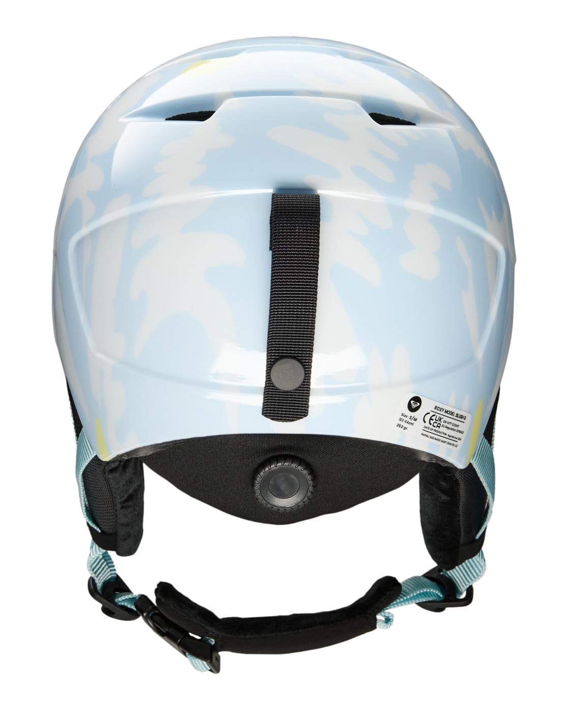 Roxy Slush Girl Casco Deportivo, Niñas, Flor Grande Azul Hielo, S/M