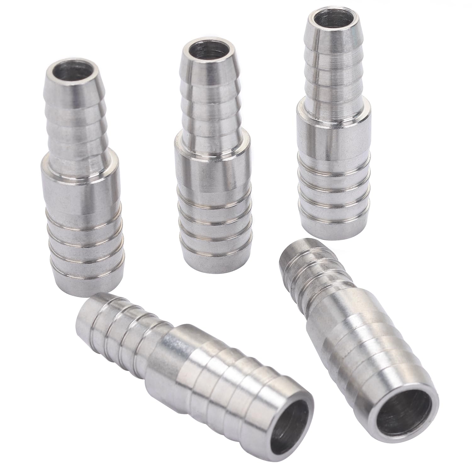 Amazon.co.jp: 10mmx13mm 316ステンレス鋼 ストレートコネクター