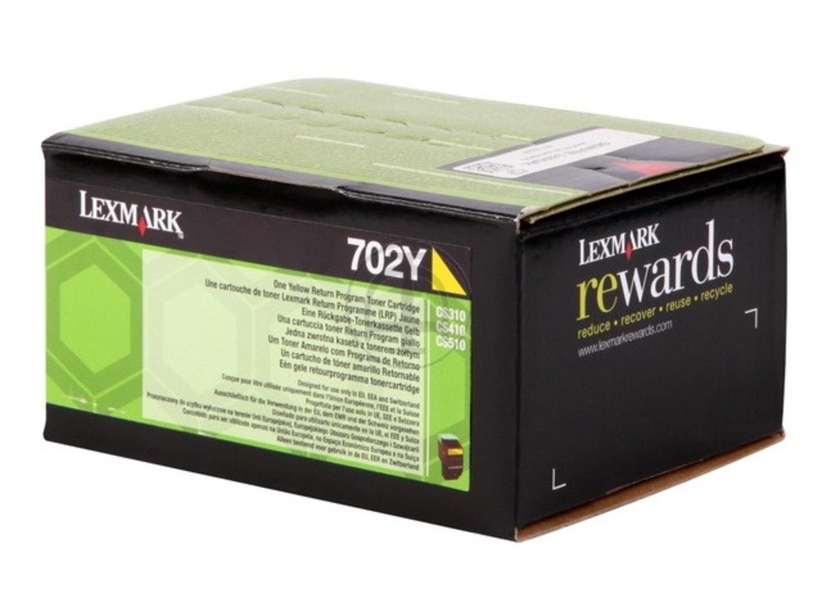 Toner Lexmark CS310n jaune pour impression de graphiques