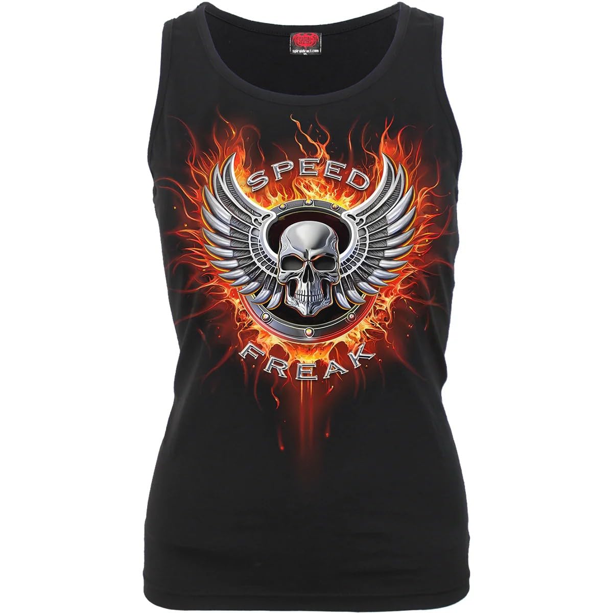 Spiral Women's Black - Speed Freak - Razor Back Top - M