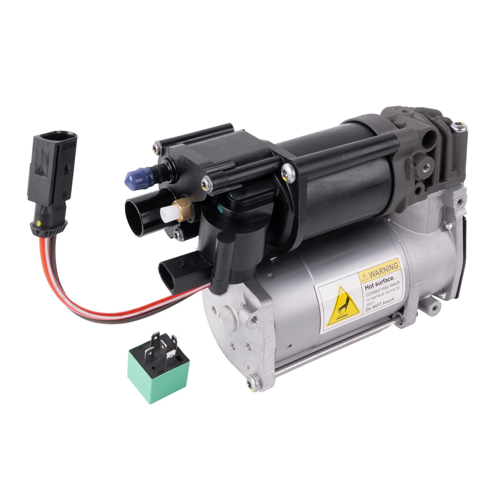 Compressore per sospensioni pneumatiche con relè di ricambio per 5 F07 F11 7 F01 F02 F03 F04 X5 E70 F15 F85 X6 E71 E72 F16 F86 accessorio auto parte # 3720687517 37 68998 37206850555