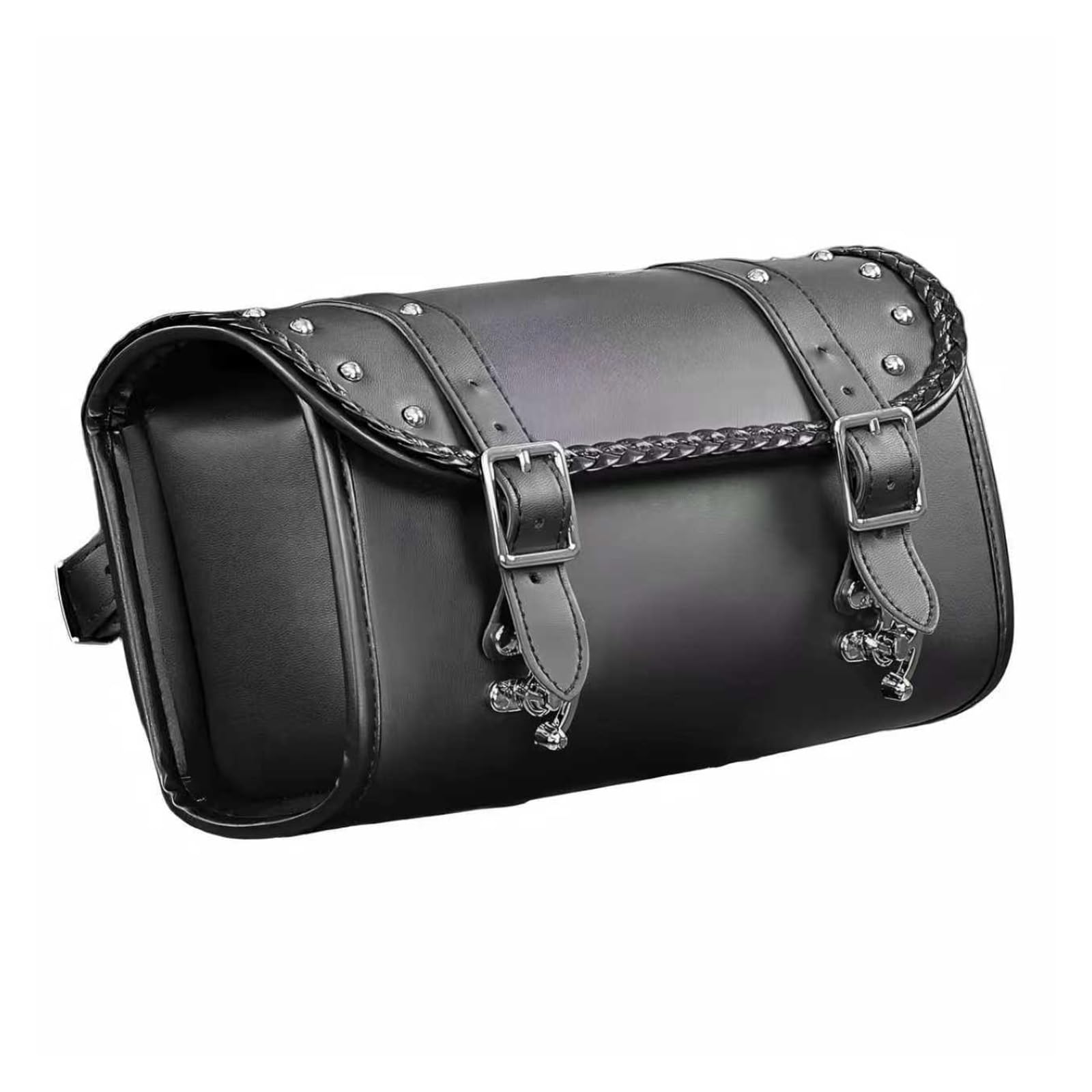 Borsa Portautensili Universale Forcella Per Moto 4-5L Laterale Impermeabile In PU Manubrio Anteriore Sissybar Custodia Rotolo Accessori Parti Sacche Moto