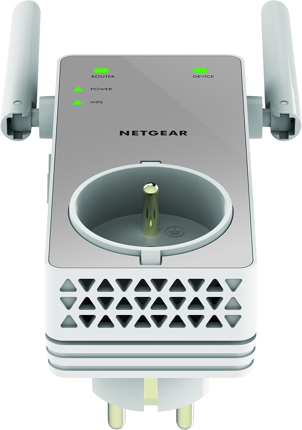 Netgear EX3800 repeter Wi-Fi AC750 Gniazdo wysuwane