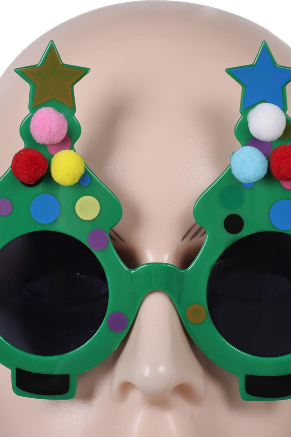 Christmas Tree Glasses Xmas Eyeglasses Horror Anime Cosplay Costume Accessories Props Eyewear Christmas Gifts