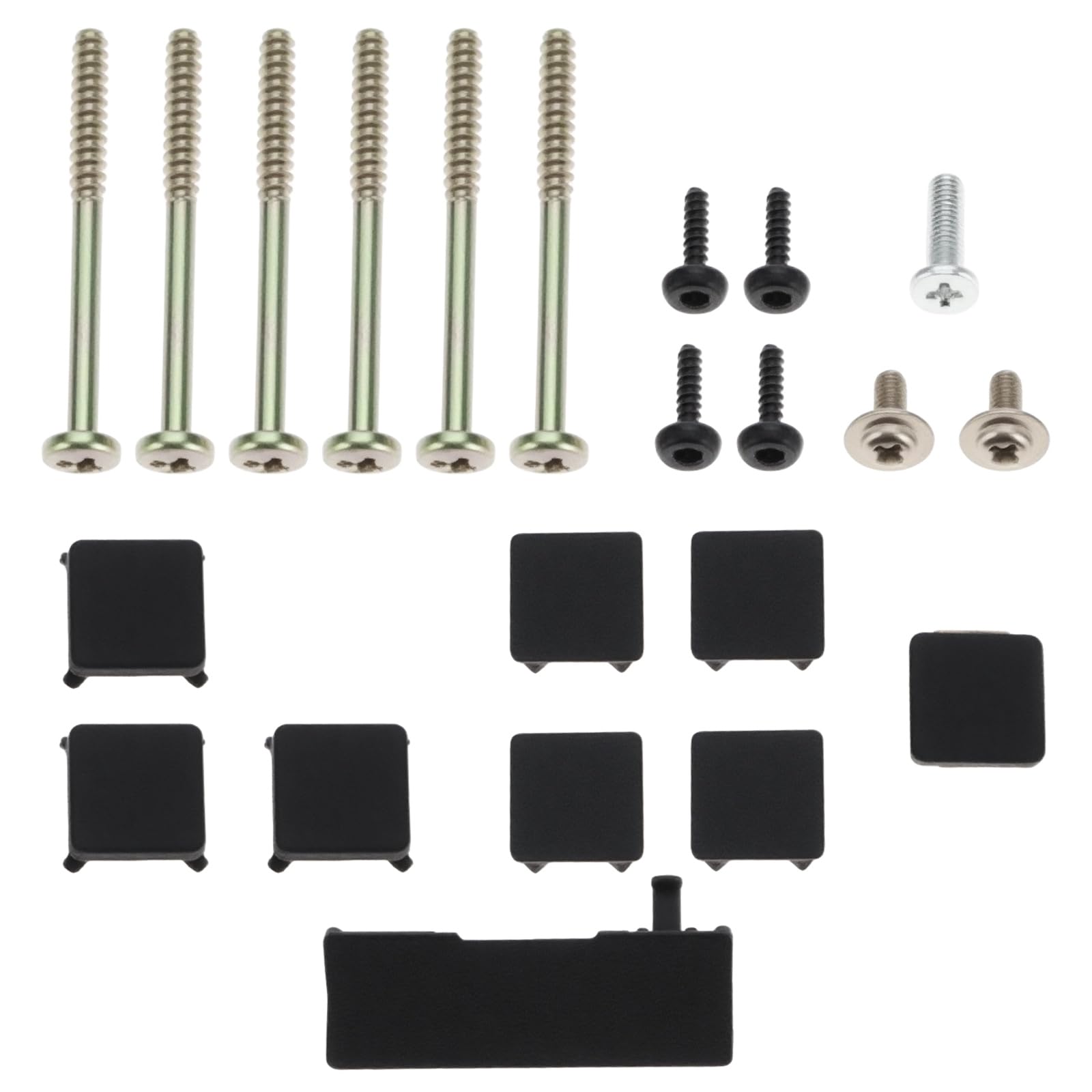 Console Screws Rubber Feet Cover Set Compatible with PlayStation 3 Slim 3000 2000