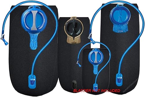 Los aisladores de vejiga son compatibles con la vejiga de agua Camelbak. Se adapta a MIL Spec Antidote y Crux (negro, Crux 50oz/1.5L)