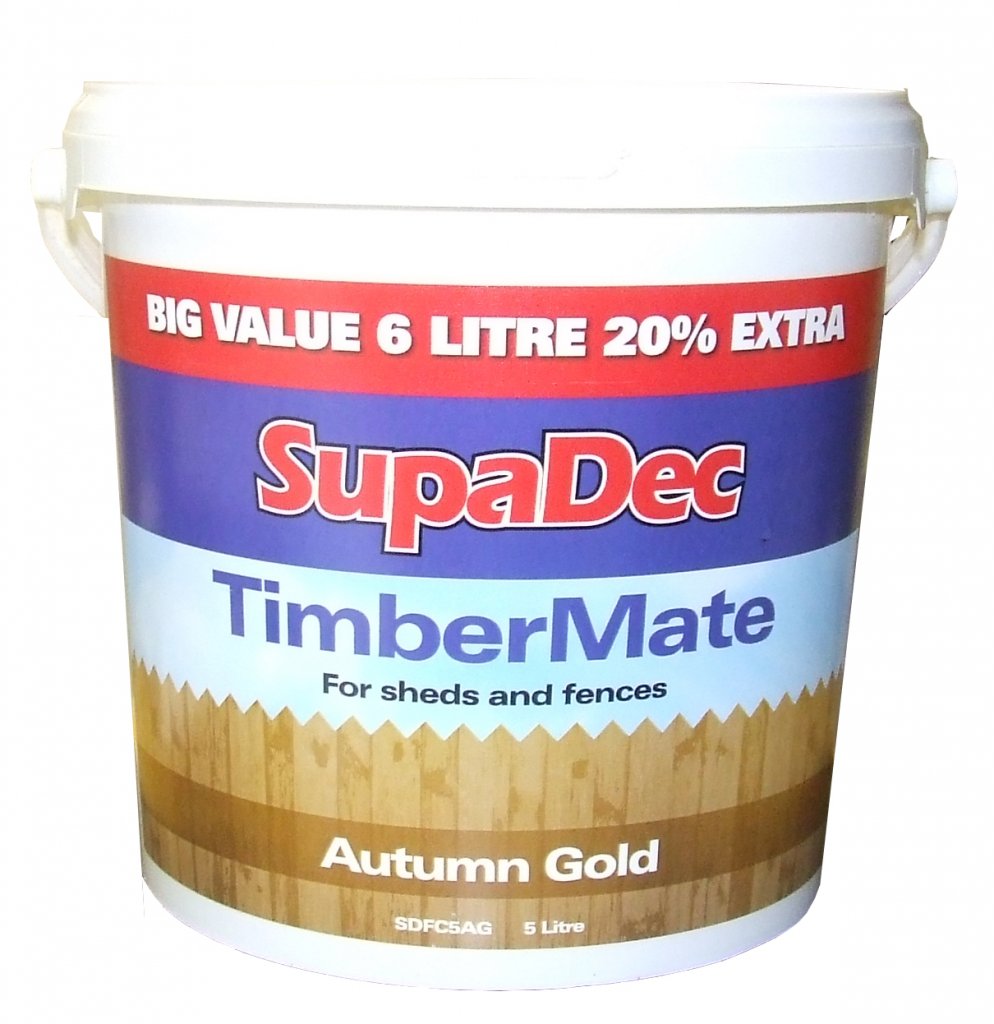 SupaDec TimberMate 5L Plus 20% Autumn Gold