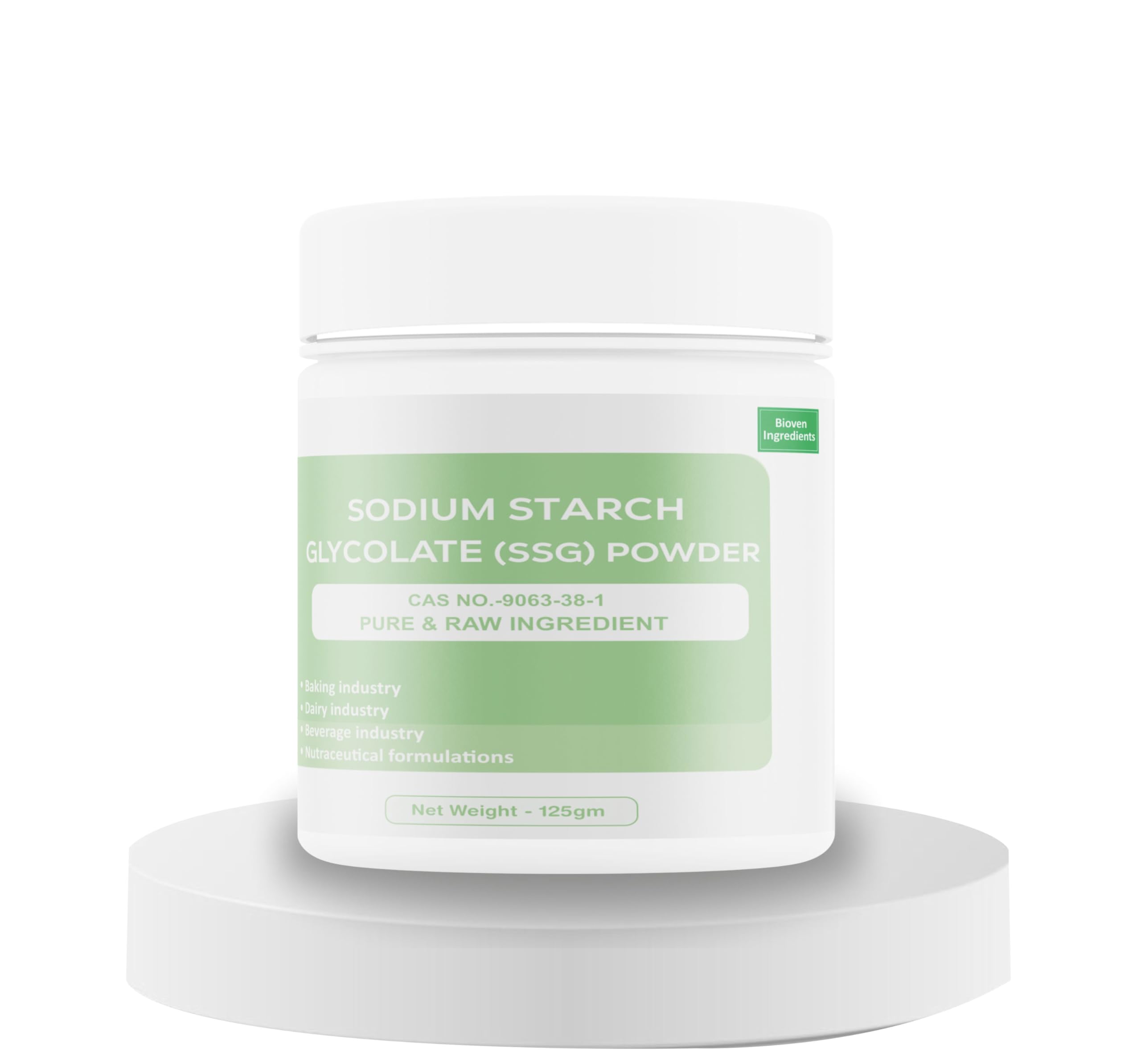 Bioven Ingredients Sodium Starch Glycolate (SSG) (gm, 125)-picture-13