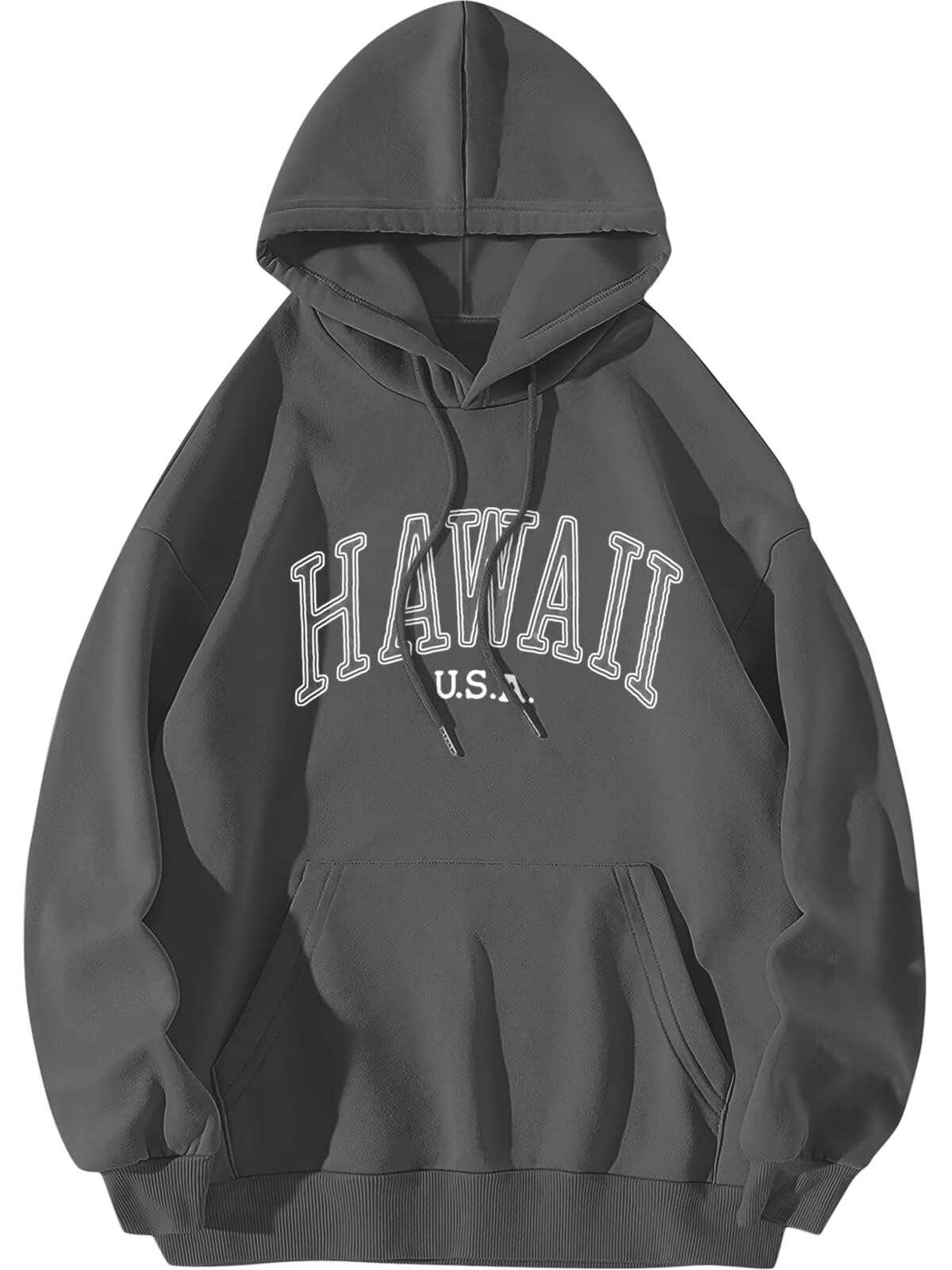 Sweat à capuche surdimensionné contre le froid pull manches longues