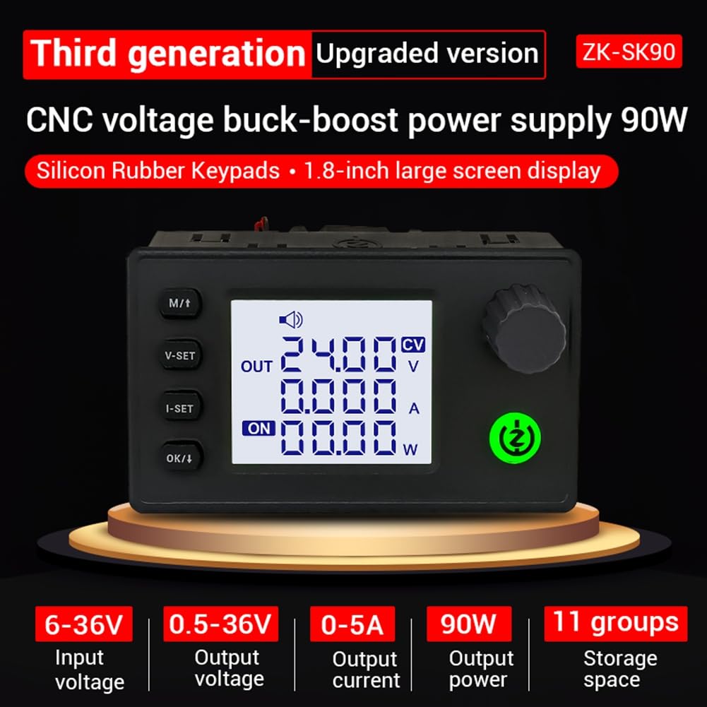 Amazon.co.jp: Fghbnvby -SK90 可変CNC DC安定化電源 定電圧・定電流