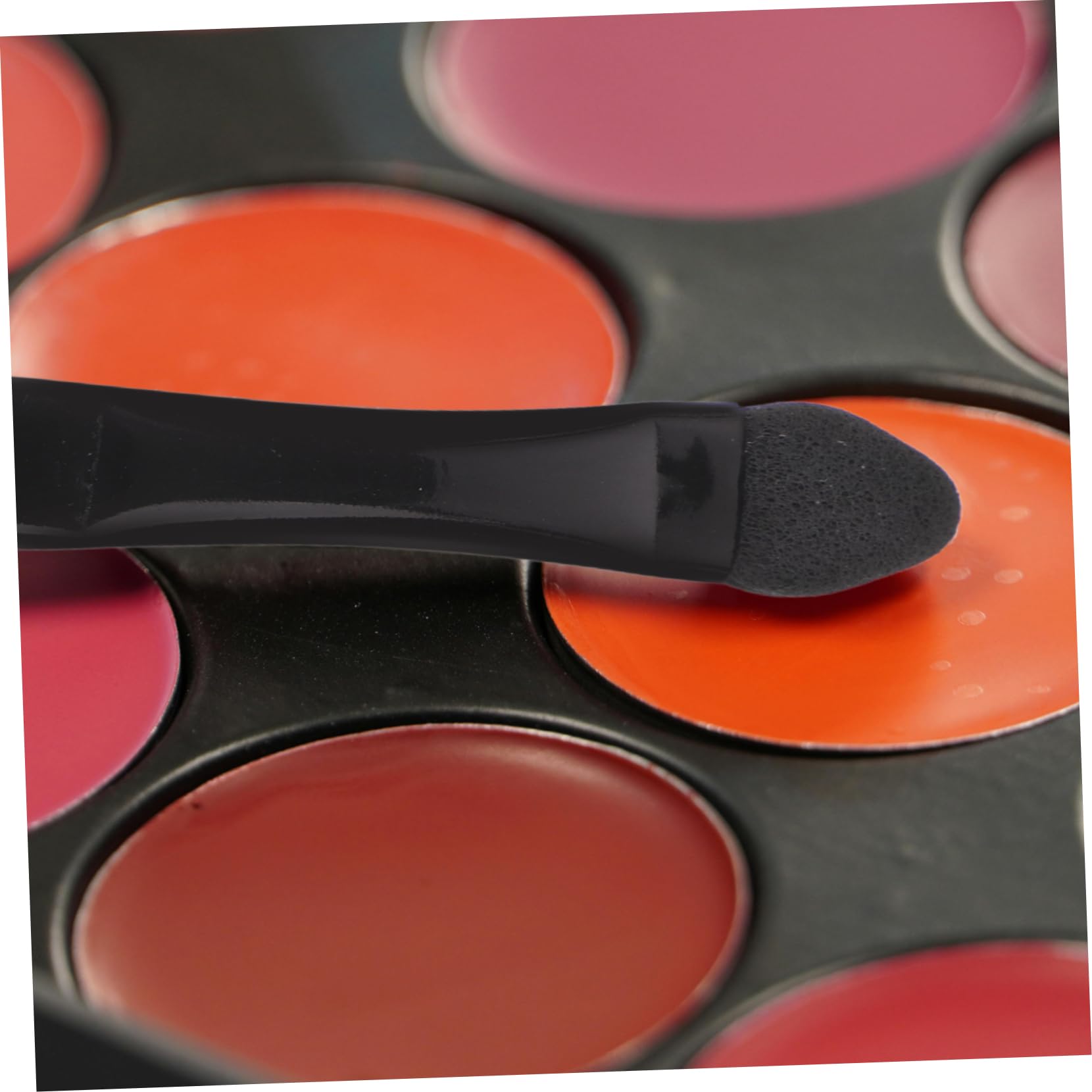 FOMIYES Eyeshadow Brush Set 50pcs Double-ended Makeup Brushes for Eye and Eyebrow Shadow Women's Makeup Accessories