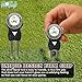 Mobile Pro Shop Divot Repair Tool with 3 Double-Sided Magnetic Ball Markers. Lightweight, Durable, and Easy to use—Perfect for Fixing divots and Marking Your Ball on The Green.