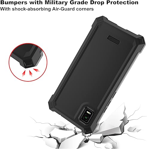 Miniatura 12 de Ailiber AT&T Calypso 3 (U328AA) - Funda con protector de pantalla, protección de estructura de doble capa, protección de TPU en las esquinas que