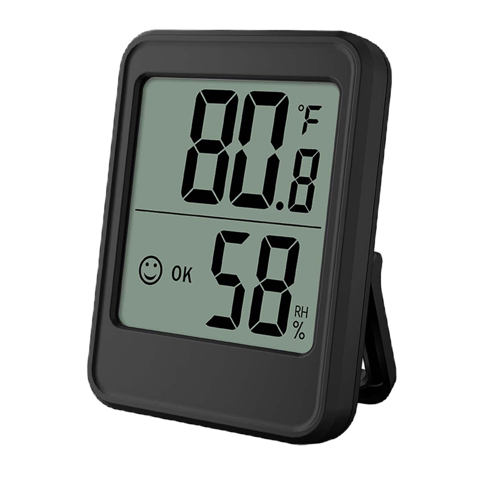 Digital Hygrometer Easy to Read Portable Multipurpose Thermometer Hygrometer MC40 Black-image-15