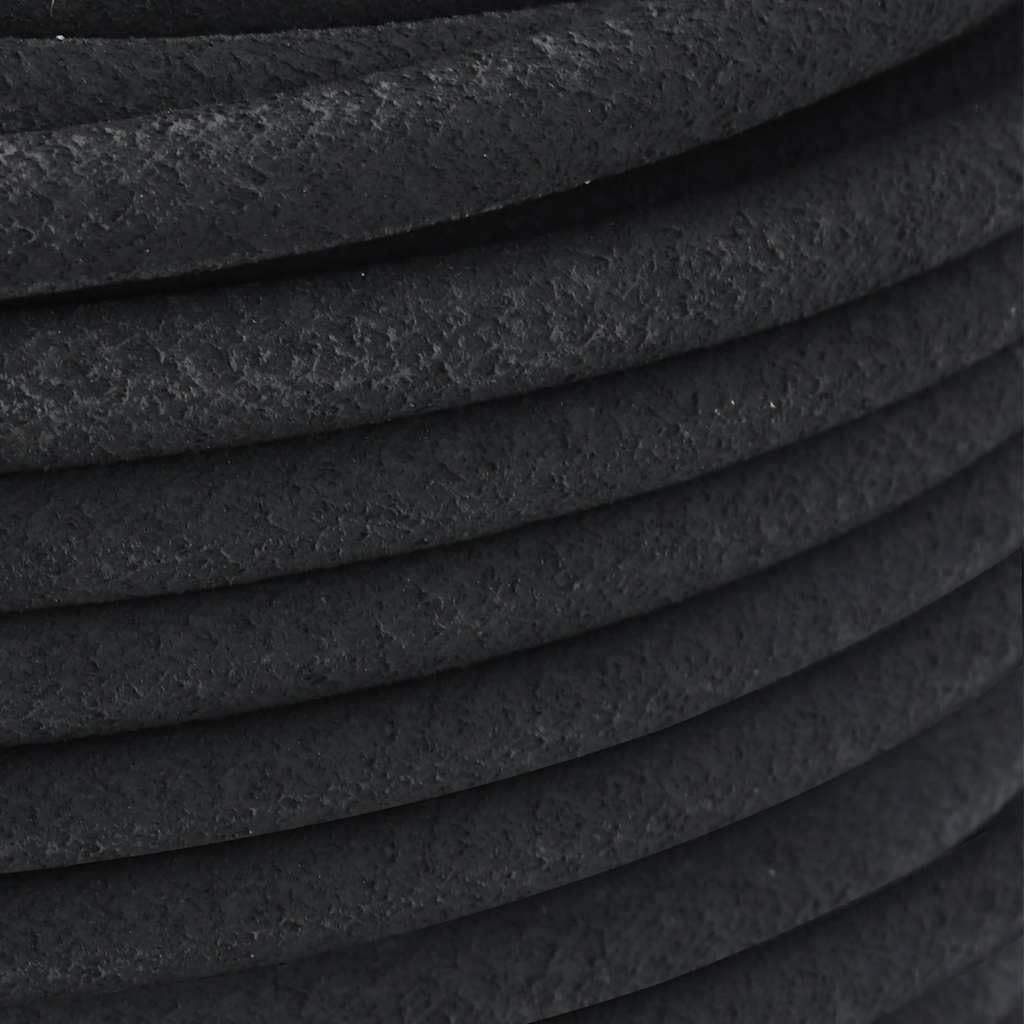 vidaXL Druppelslang 0,6'' 100 m rubber zwart