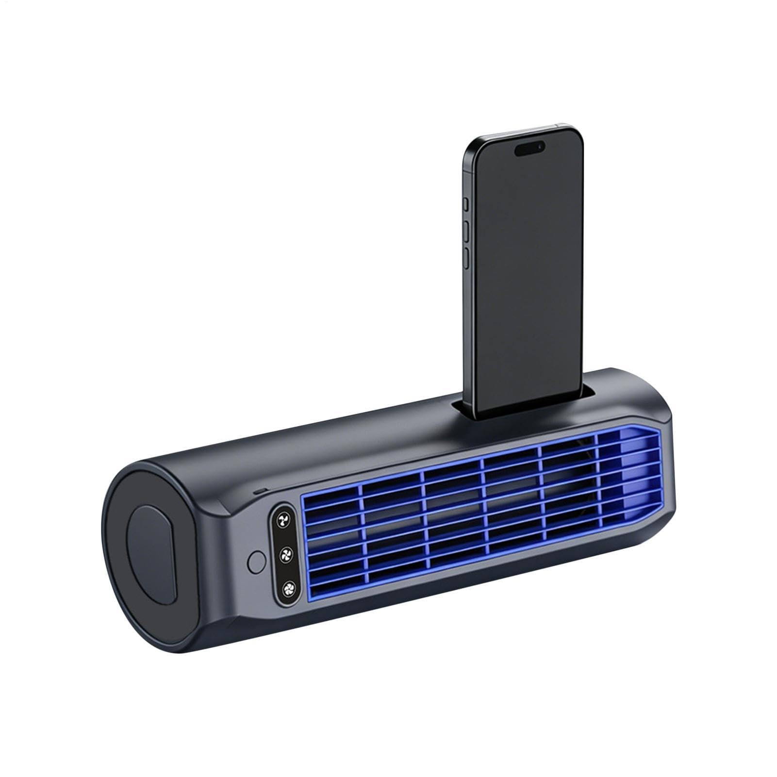 Ventilateur de bureau sans fil pour fraîcheur au travail et maison