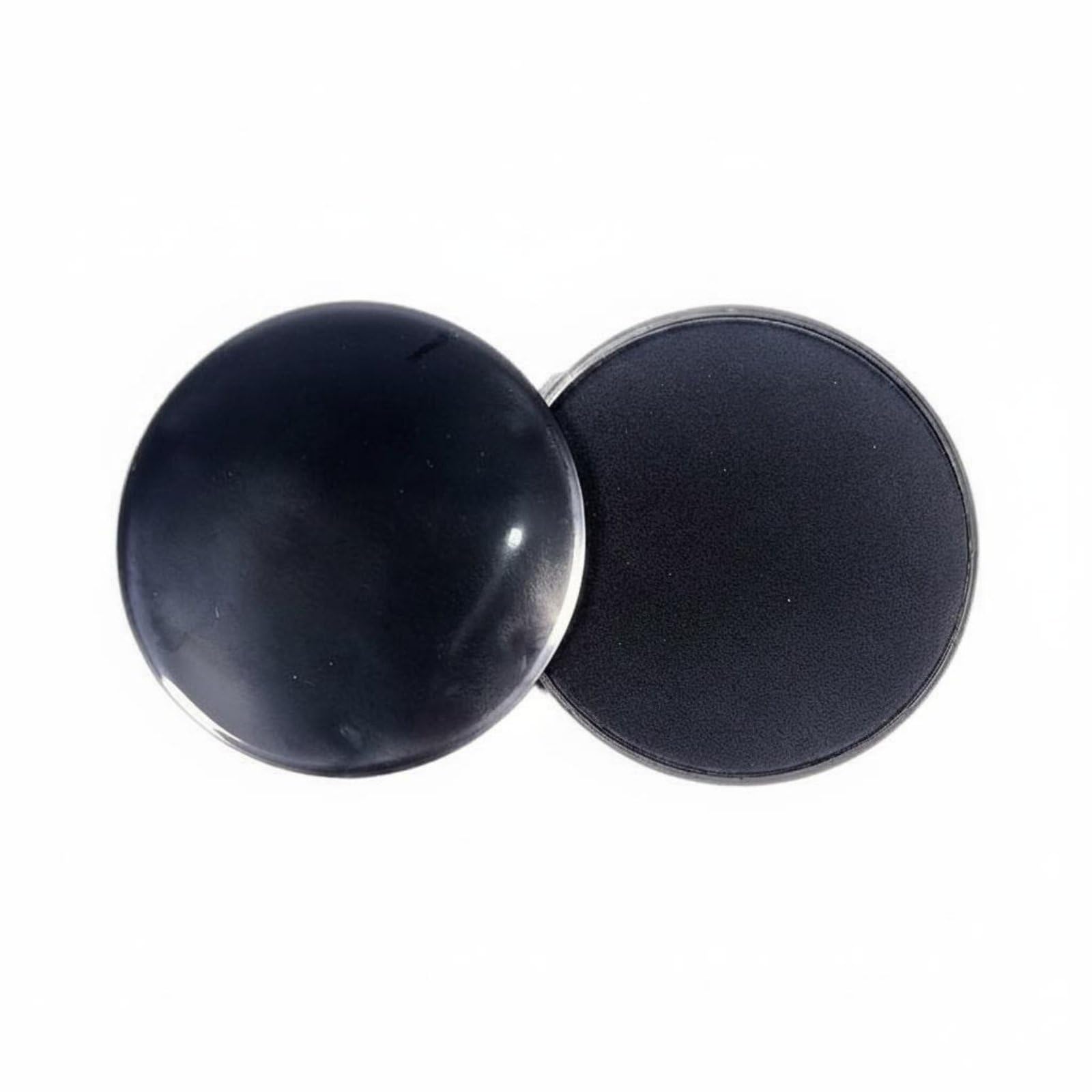 2 Pieces Low-Low-Intensity Pilates Sliders Portable Central Sliding Discs Long-Lasting Exercise Sliders for Home Gym, Travel, Black-image-22